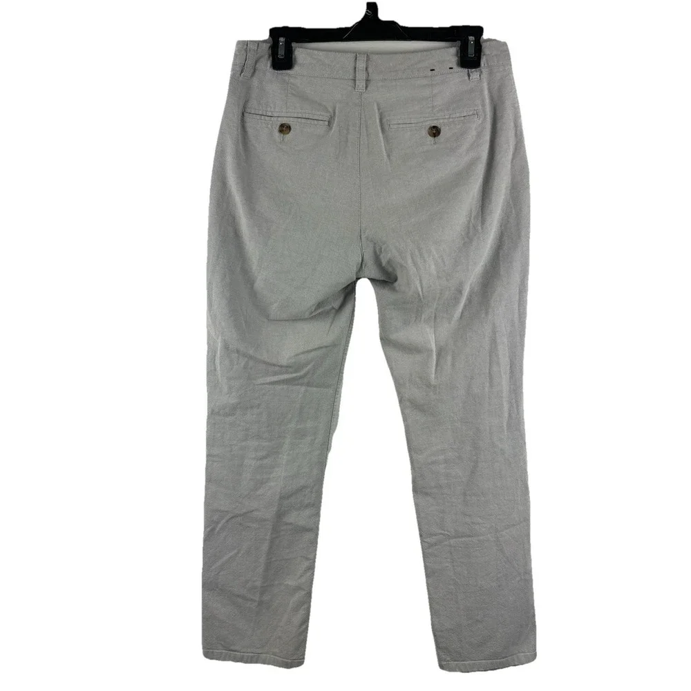 BONOBOS Mens Slim Fit cotton flat front chino pants‎ - 30/30 *ACTUAL 30/28